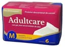 Lençol Descartável Adultcare Médio com 6