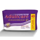 Absorvente Geriátrico Adultcare c/ 40 un