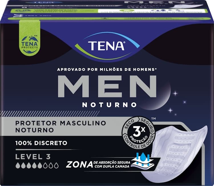 Categoria Absorvente Masculino — produto representativo
