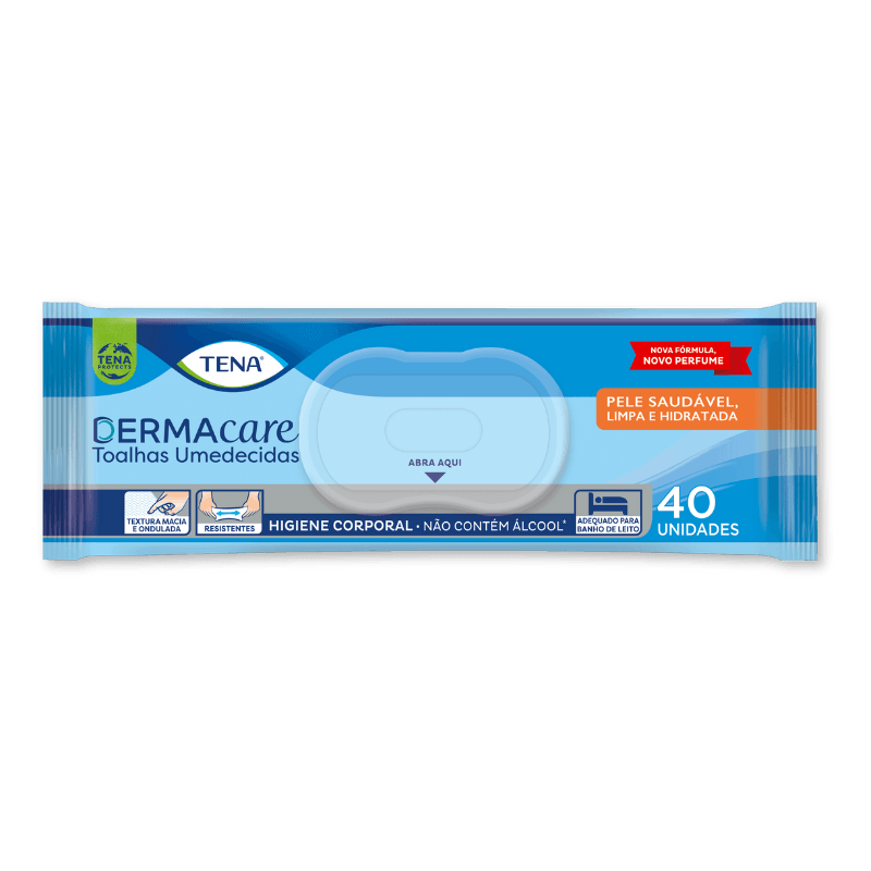 Toalha Tena Dermacare c/ 40 un